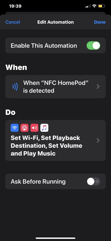 NFC x Automation [iOS 13.1] : r/shortcuts 